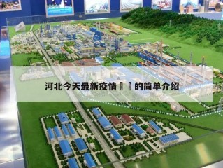 河北今天最新疫情㊙️的简单介绍