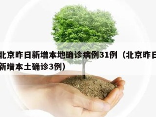 北京昨日新增本地确诊病例31例（北京昨日新增本土确诊3例）